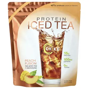 Chike Nutrition Protein Iced Tea, Peach Fusion, 10.1 oz (287 g)