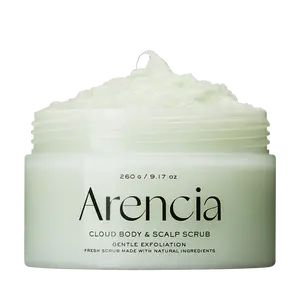 Arencia Fresh Cloud Sea Salt Body & Scalp Scrub (Green)