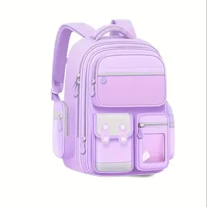 Cute Backpack Large Capacity Lightweight Bookbag Kawaii Casual Outdoor Daypack Purple Cute Backpack Large Capacity Lightweight Bookbag Kawaii Casual Outdoor Daypack Purple