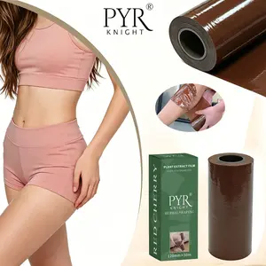 PYR KNIGHT Stretchable Plastic Wrap Film，1968.5" x 4.72", Comfortable & Flexible,No restraint, No tightness,for Yoga,running，Fitness Enthusiasts