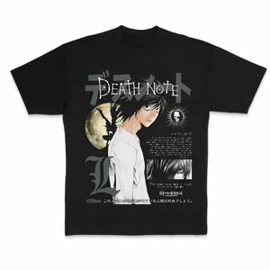 Kira Anime T-Shirt, Death Note Light Yagami Graphic Tee, Manga Fan Shirt