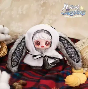 MIOCO V2 Bunny Dream House Series Blind Box Plush Doll-Cute Collectible Doll, Mystery Surprise Toy Gift