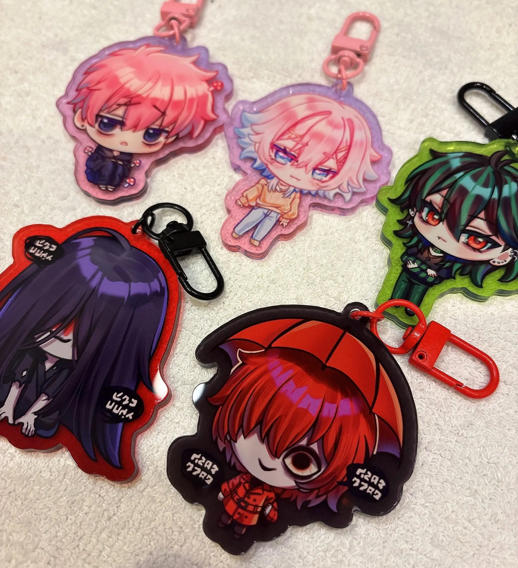 Homicipher Tamon B Side The kid at the back 14 days with you Keychain