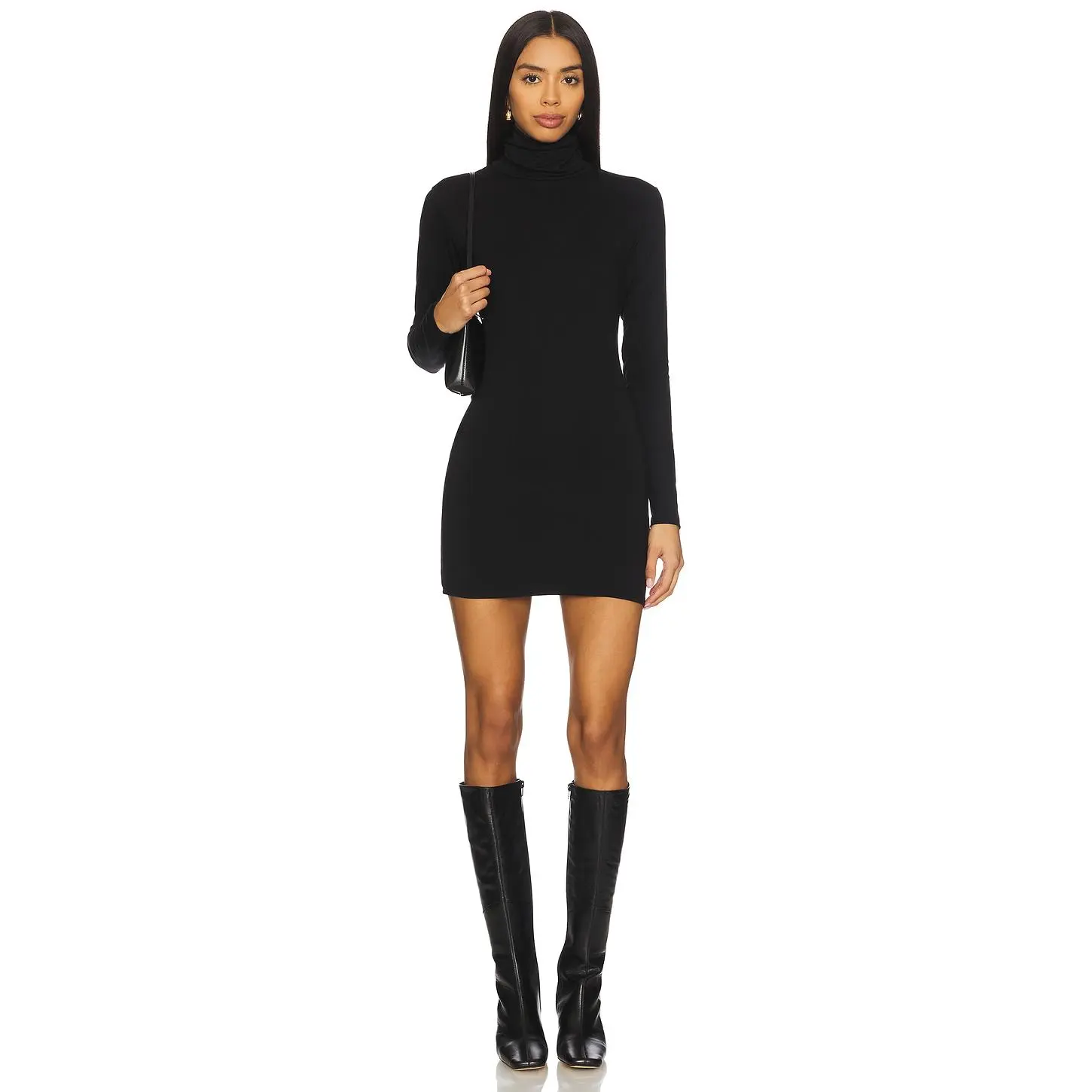 Ripley Rader Turtleneck Dress in Black