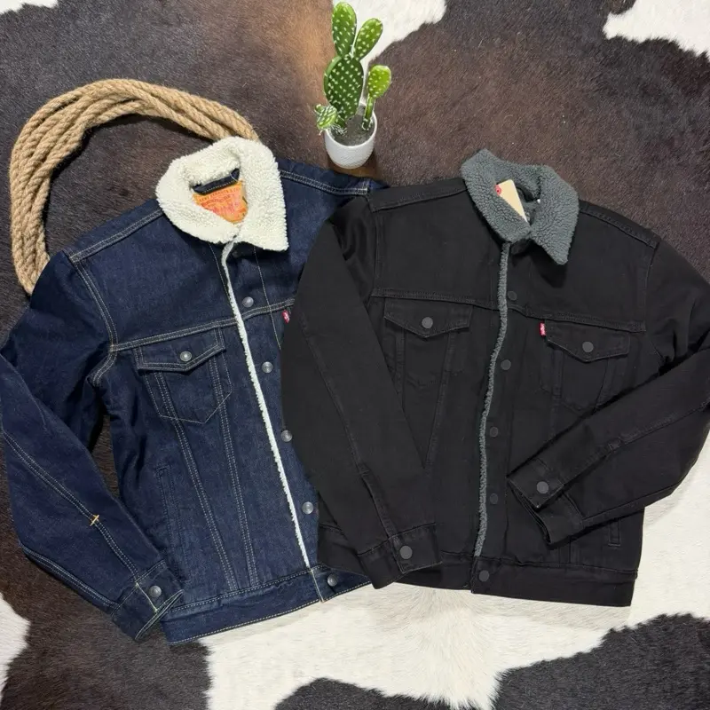 Levi’s Jean Jacket Sherpa Trucker Menswear Levi’s Jean Jacket Sherpa Trucker Menswear