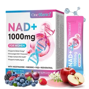 NAD Liquid Supplement, NAD+ Liquid Supplement 1000mg, with Nicotinamide Riboside, Resveratrol & PQQ, NAD Supplements for Men & Women, Healthy Aging & Boosts Cellular Energy –