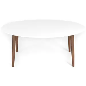 Rixos Oval Dining Table White Top