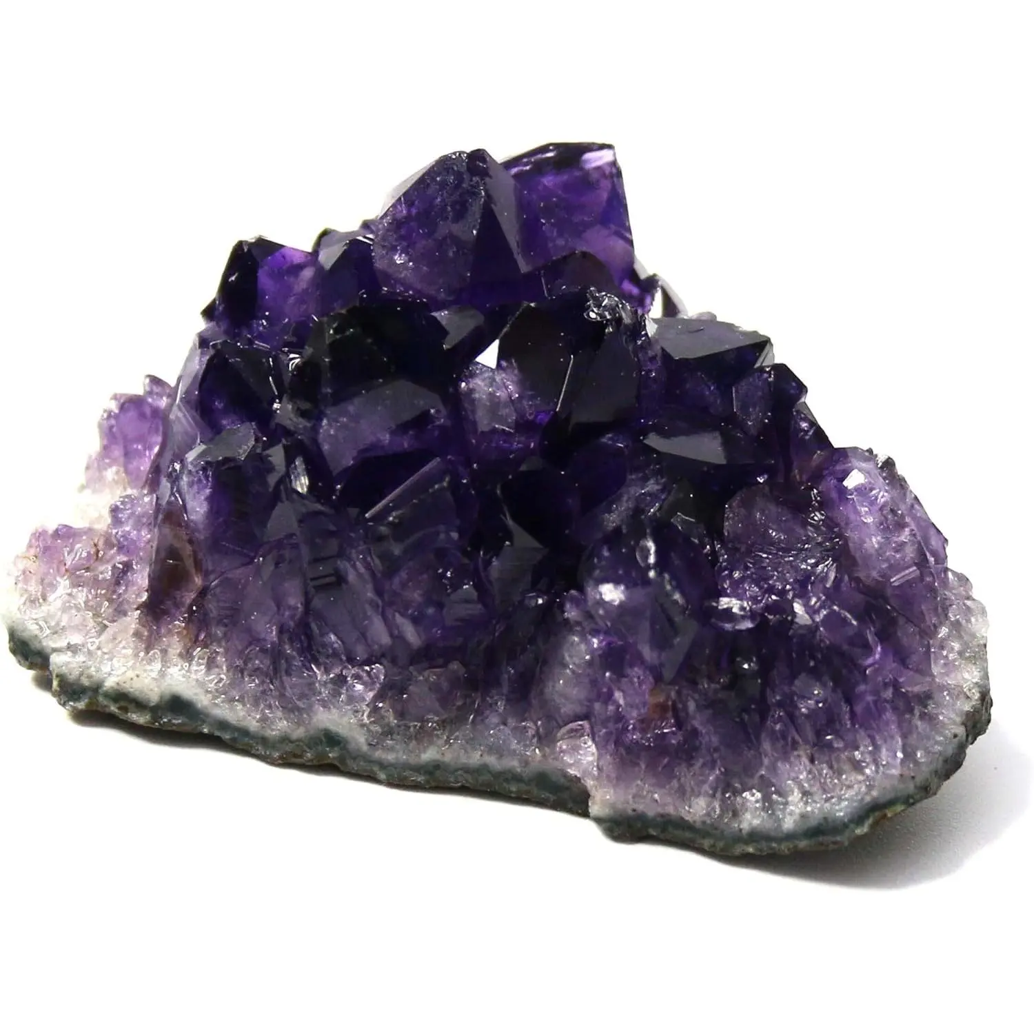 Raw Amethyst Stones and Crystals Rock, Natural Amathesis Crystal Clusters, Geodes with Crystals, Cuarzo Amatista Original, Real Amethyst Crystals Geode, Gemstones, Healing Crystals(0.11Lb)