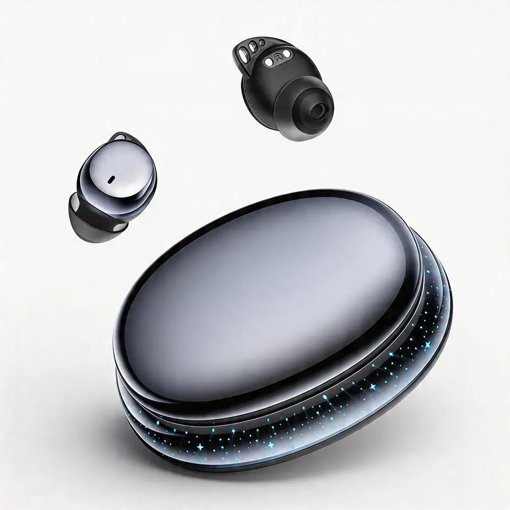 Wireless Sleep Earbuds, Mini Invisible In-Ear Earphones, Bluetooth 6.0, Zero-Pressure Ultra-Light Earbuds, Noise Isolation Headphones, Ideal for Side Sleepers, Travel & Daily Use