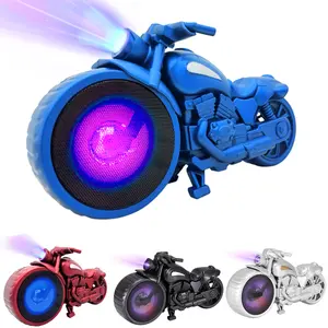 Bluetooth Speaker Portable Mini Stereo 1950's Replica Speaker Motorcycle Style FM TWS RGB Light Mp3 Audio