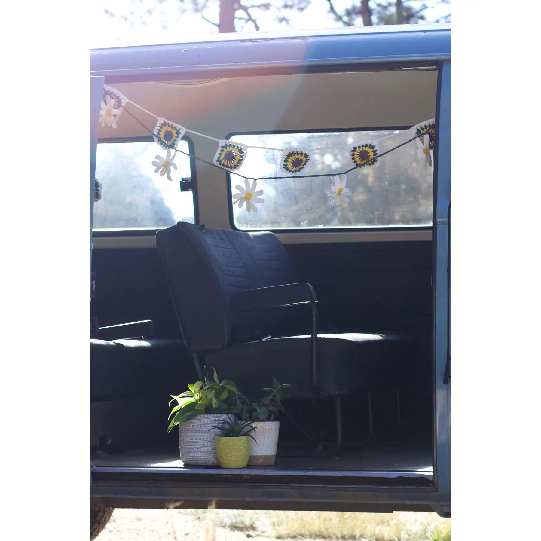 Floral Prayer Flag Garland