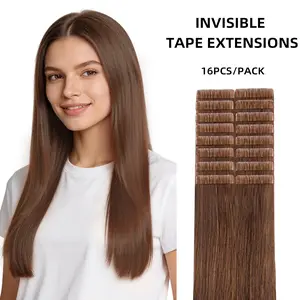 VLASY Invisi Edge Tape in Hair Extensions Invisible Injected Remy Human Hair Natural Seamless,summervibes