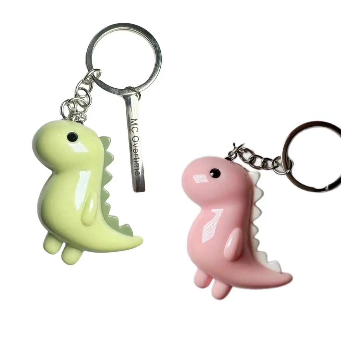 Dino keychain pair
