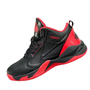 Basketball shoes new practical shock-absorbing men's sports shoes anti-slip feature Runners Running Basketballshoe Outdoor Sneakers Black