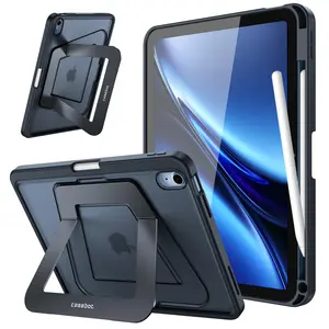 Fintie Shockproof Stand Case for iPad, Built-in Pencil Holder, Rugged Full Body Protection, Slim iPad Protective Cover (Check Model Options)