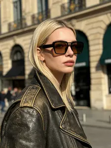 Women's Fashion Sunglasses Style Leopard Pattern Abs Frame Casual All Seasons Perfect Gift Choice