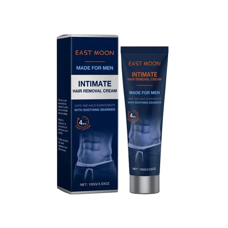 Men’s Intimate Hair Removal Cream – Fast & Painless Body Hair Remover, Gentle Formula for Smooth Skin hair removal cream outdoorfun