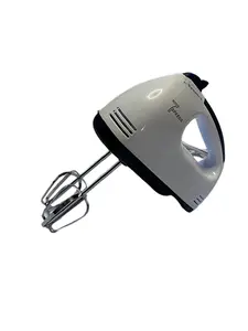 Electric Hand Blender with 7 Speed Controls, Dough Beaters, Ejector Button & Plastic Housing