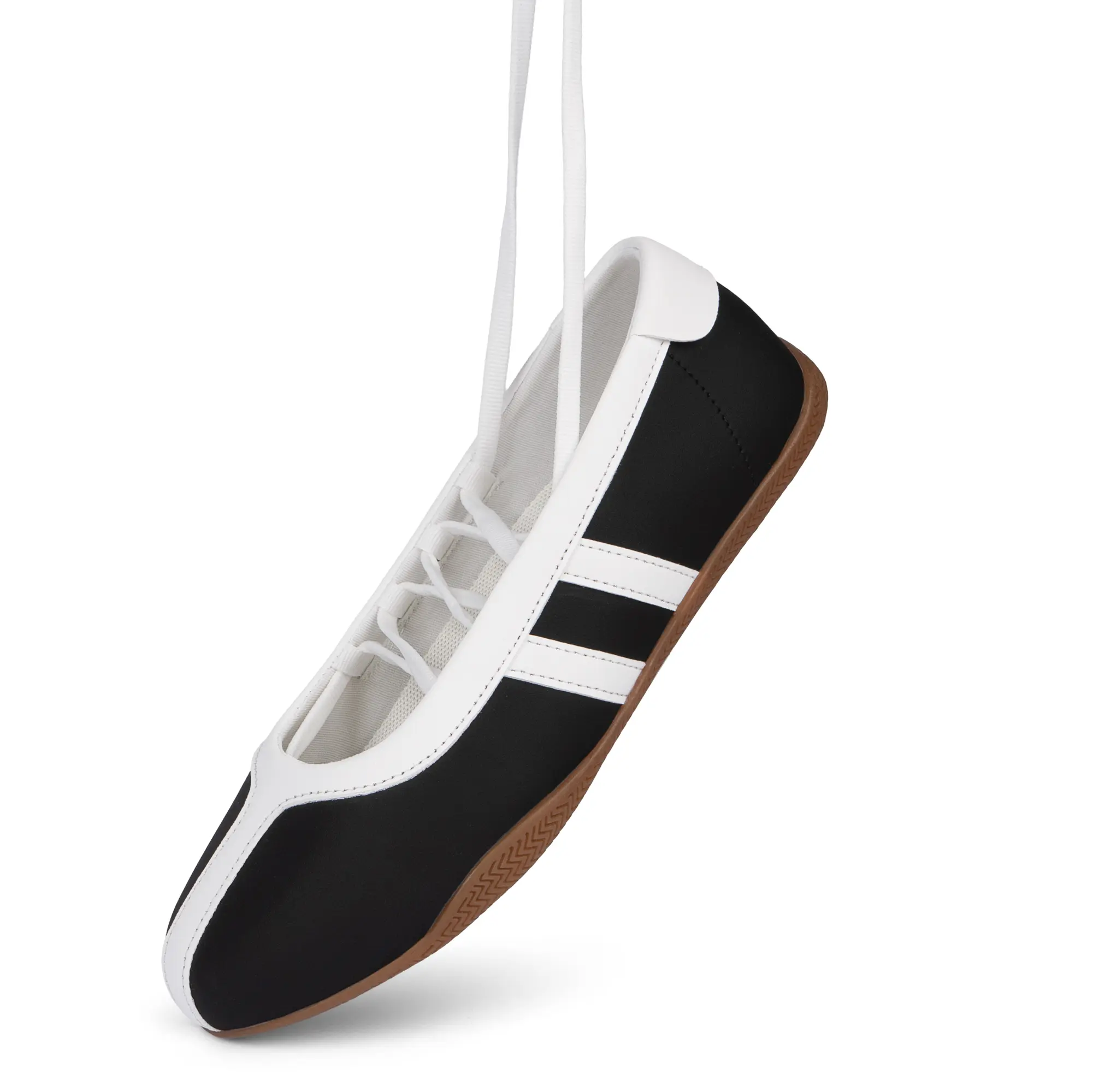 [Tigeridea]Sneakers for Women Comfortable Business Casual Tennis Shoes Lightweight Lace Up Ballet Flats Footwear Women's Fashion Retro Mary Jane Sneakers Flatform affordable