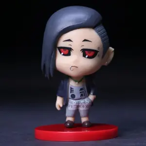 8CM  Touka Kirishima Uta Kaneki ken Tsukiyama ShU Suit Figure Anime Tokyo Guru Mini Model Toy Gift Collection Ornaments PVC