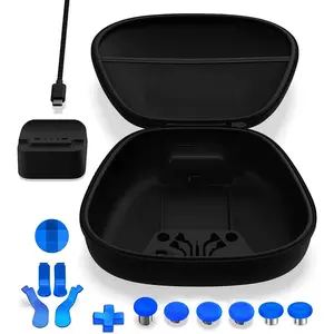 Complete Component Pack for  Elite Controller Series 2 - Accessories Replacement Parts Repair Kit with Storage Case,  Dock and Charger , 6 Thumbsticks, 4 Paddles, 1 D-Pad