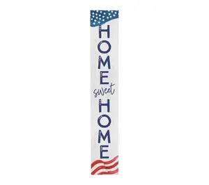 Sincere Surroundings 47" Home Sweet Flag PorchBoard