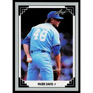 Mark Davis 1991 Leaf #16 Kansas City Royals