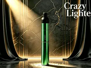 Torch Lighter, All-in-One Tube Built-in DetachableRefillable Butane Torch Handheld Lighter,GiftBox.(No butane included)