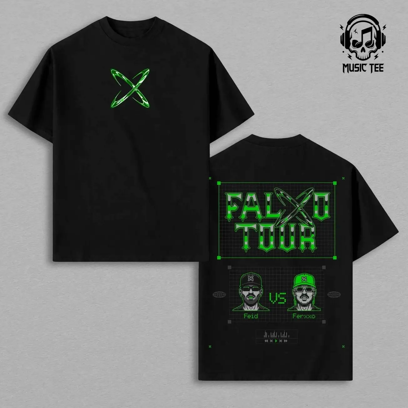 Feid Ferxxo Shirt V2 Size S-5XL - FEID vs FERXXO- Falxo Tour 2026 High-Quality Shirt Heavy Cotton Unisex T-Shirt, Graphic Reggaetón, Latin Pop Feid Ferxxo Fan Merch Gift For Music Lover Q91