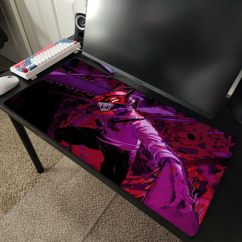 マウス・トラックボール CHAINSAW MAN - LUNAR SPEED Glass Pad LUNAR Glass Series – Arbiter Studio