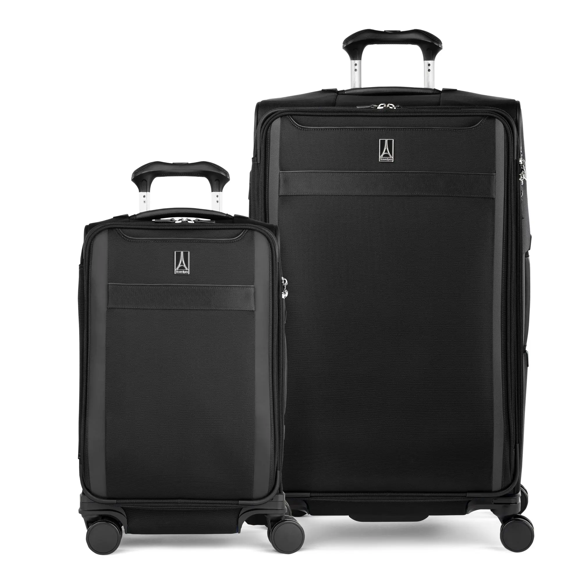 Travelpro Versapack + Softside Carry-On & Large Spinner Luggage Set
