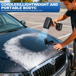 Air Blower,Handheld Jet Fan 500g High Thrust Lithium Violent Fan Ducted Turbofan High Power Duct Fan Portable Dust Blower Keyboard Cleaning Tool Compatible with Battery