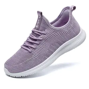 Women's Ultra Lightweight Breathable Mesh Slip-On Walking Sneakers, Comfortable Women's Sneakers Ideal for Nursing and Travel, Summer Outdoor Activities