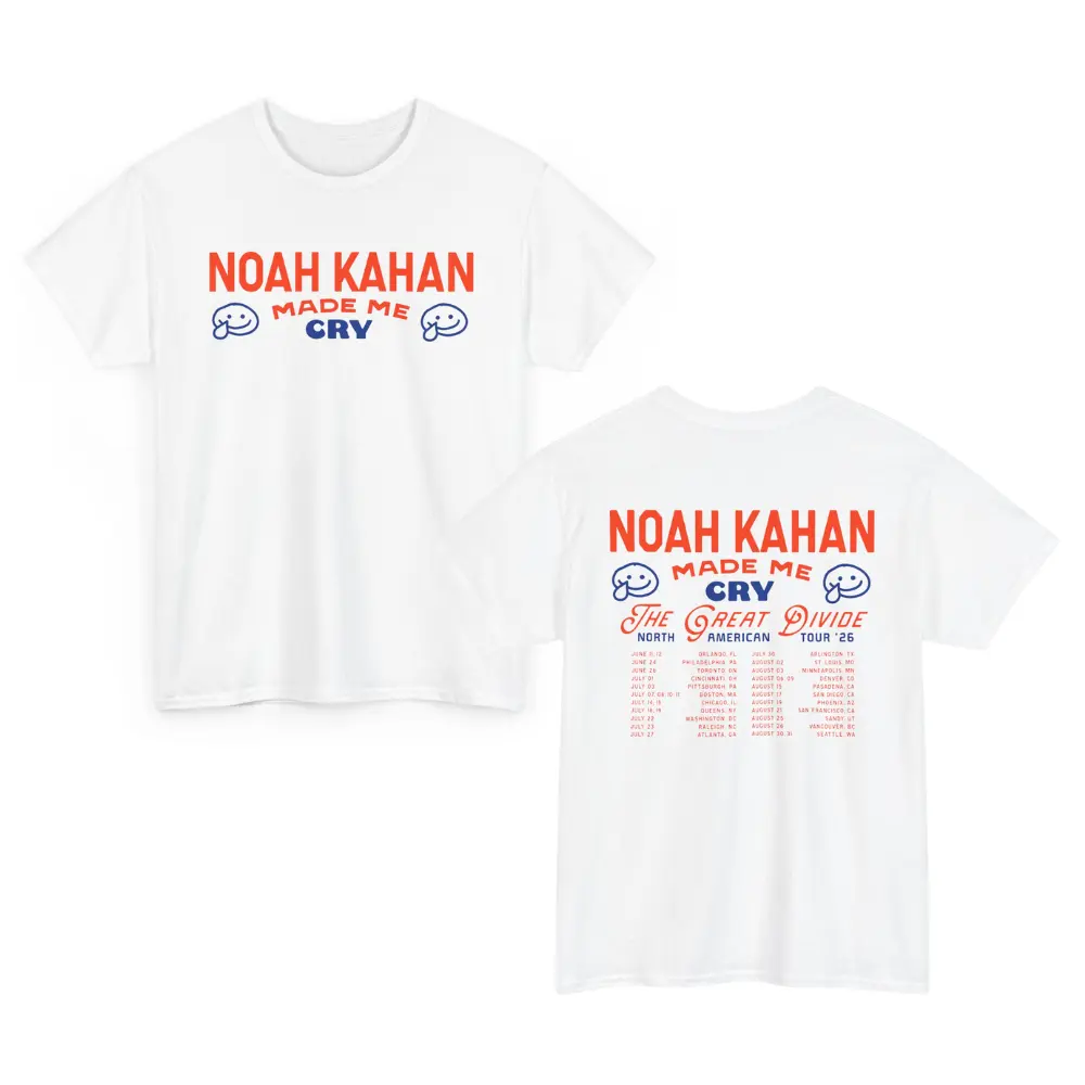 Noah Kahan Made Me Cry Tour T-Shirt, Sweatshirt, Hoodie