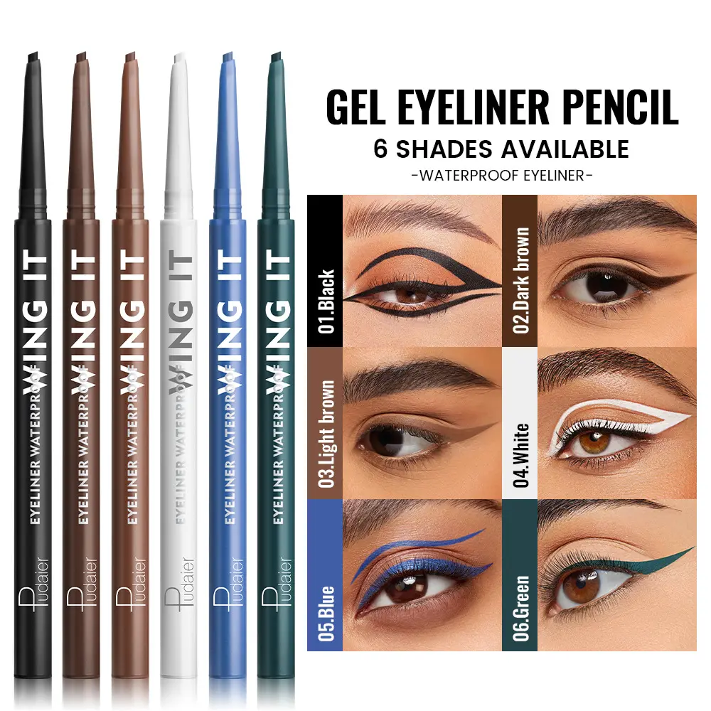 Long Lasting Waterproof Eyeliner Pen with Precision Tip, Sweat Resistant Easy Glide Eye Makeup Tool for Natural Daily Looks and Night Styling