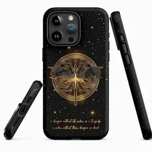 Fourth Wing Tough Case Tarin and Andarna Cover Compatible with iPhone X, 11, 12, 13, 14, 15, 16, 17 Plus Pro Promax & SS Galaxy S21-25 Series