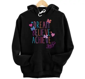 Personalized Nickelodeon JoJo Siwa Dream Believe Achieve Pullover Hoodie