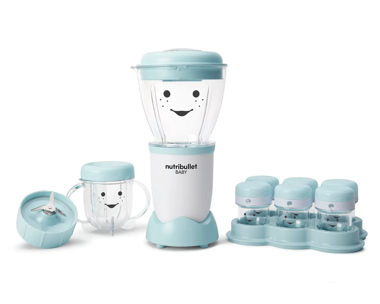 nutribullet Baby Food Blender NBY10100, Blue/White