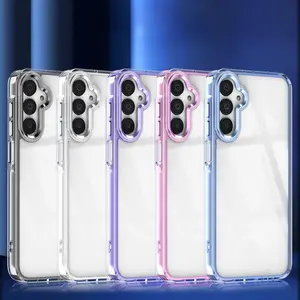 Luxury Shockproof Transparent Case for Samsung Galaxy A56 A36 A26 A16 A06 A55 A35 A25 A15 A54 A34 A14 A24 A05 A05S A53 A52 Cover