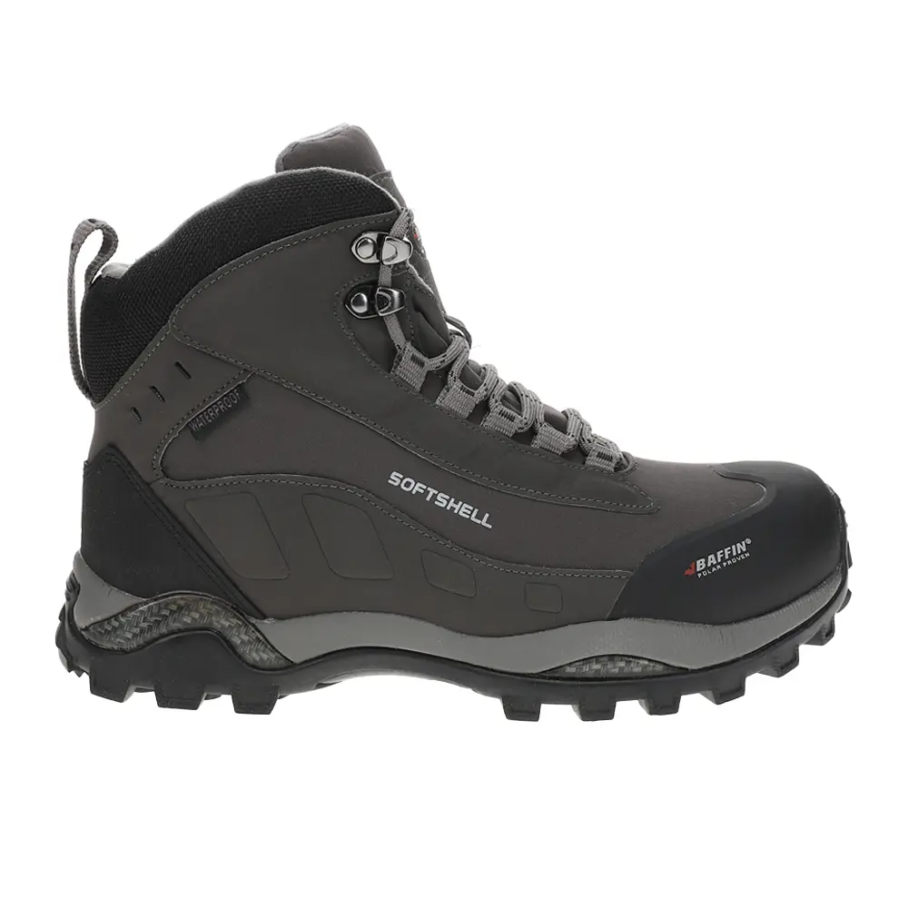 Baffin Womens Hike Waterproof Insulated Snow Casual Boots Ankle - Grey