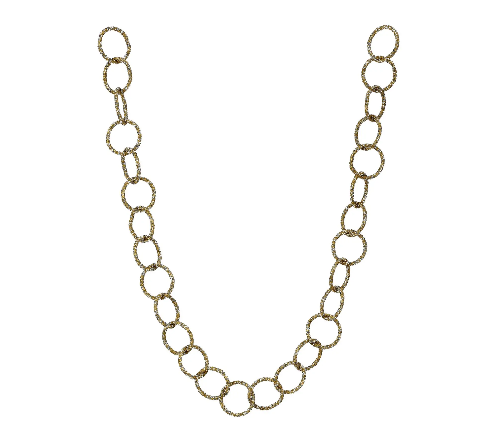 60" Metallic Loop Garland by Valerie