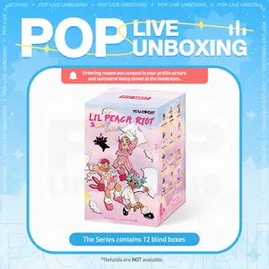 [LIVE UNBOXING] POP MART Lil Peach Riot Sleepover Series Figures