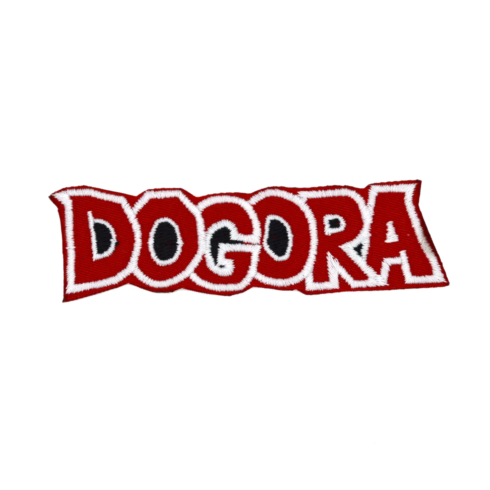Dogora 3.75" inch Iron On/Sew On Embroidered Patch