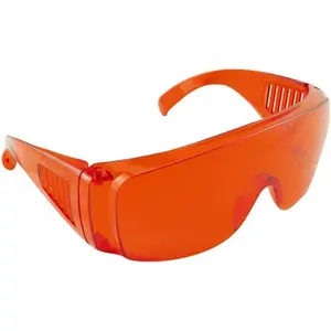 Dental Lab Safety Glasses Dental Eyewear for Teeth Whitening Light Anti-Fog Safety Goggles Eye Shield Safety Glasses LED Protective Goggle, Perfect for Construction, Shooting, Lab Work