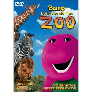 USED-Barney - Let's Go to the Zoo (DVD)