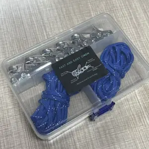 New Cable Puller Accessory Paracord Hook Outdoor Utility Rope Tensioning Tool for Camping Hiking Climbing Gear Easy to Use Portable Rope Tightening Tool for Sports and Adventure Equipment