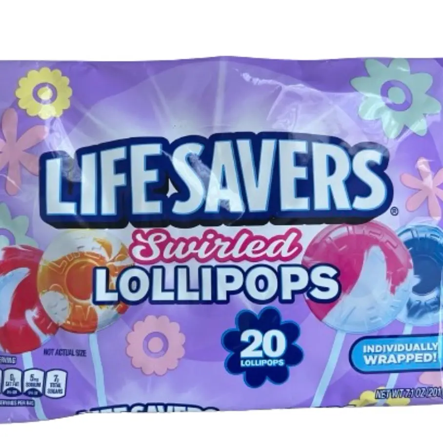 Lifesavers Swirled lollipops