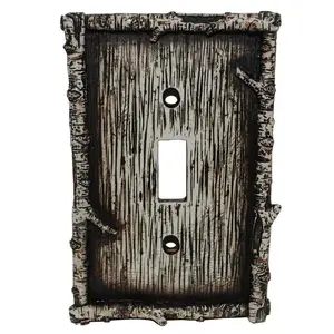 Birch Twig Single Switch Wall Plate