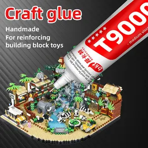 T9000 glue, Craft glue Handmade diy model glue, gluing building blocks, toys, origami, plastic, making art dried flowers, Strong Adhesive, Long Lasting Adhesive