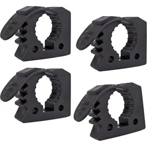 Shovel Holder Clamp Kit, Bed Molle Panel Mount, Shovel Mount for Roof Rack,Quick Release Clamps Off Road UTV Utility Trailer Accessories Fits 1-1/7" to /7" Diameter Tools (4 Pack)